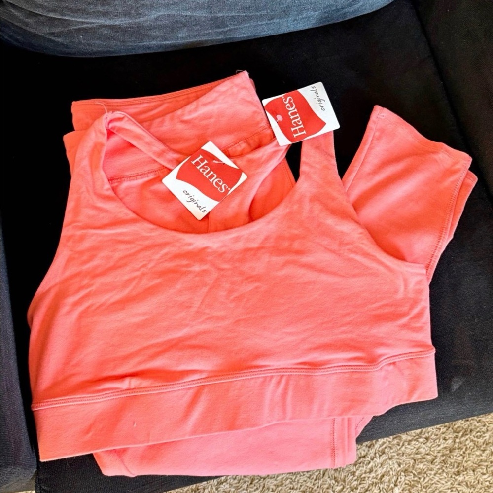 Hanes Women's Coral Set